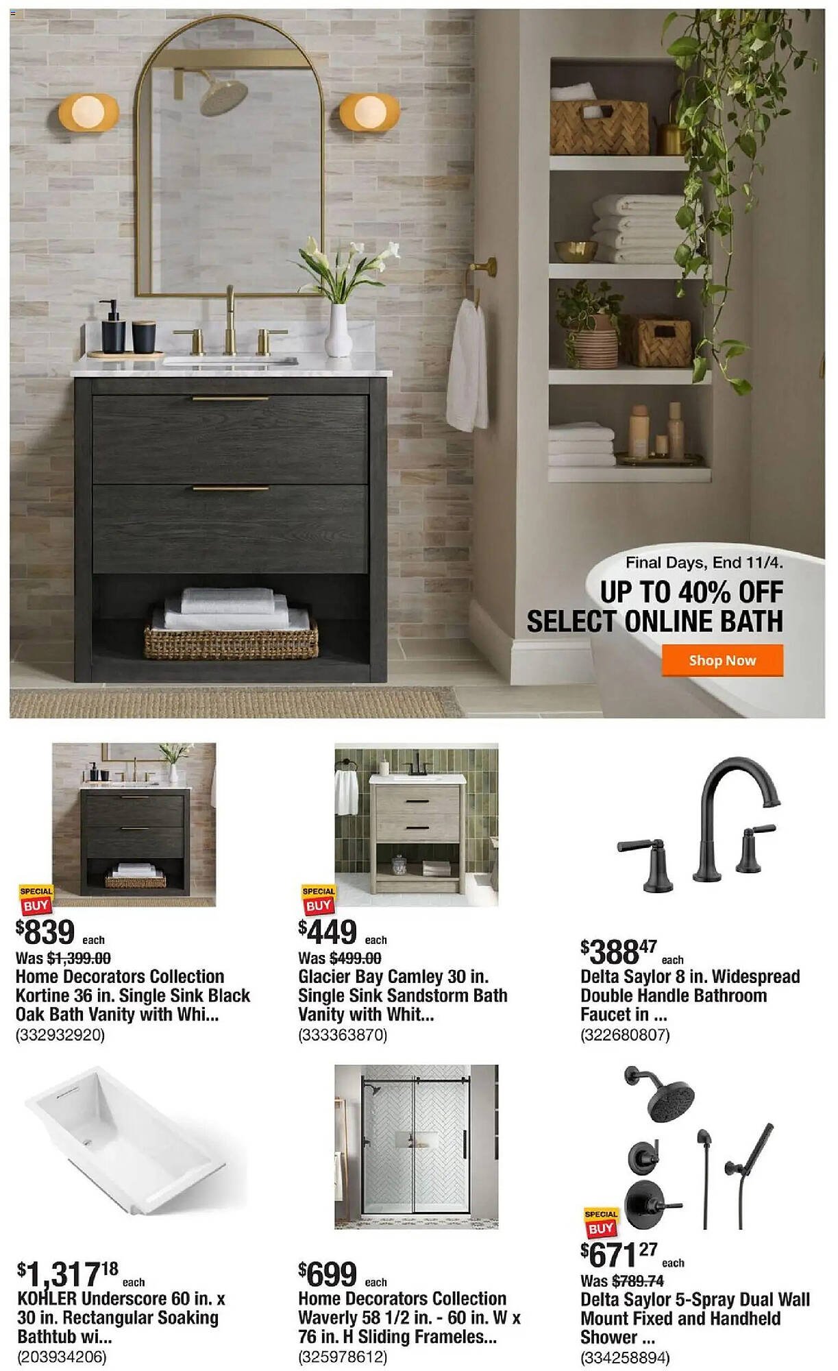 The Home Depot flyer (2025-10-30 - 2025-11-07) | 2