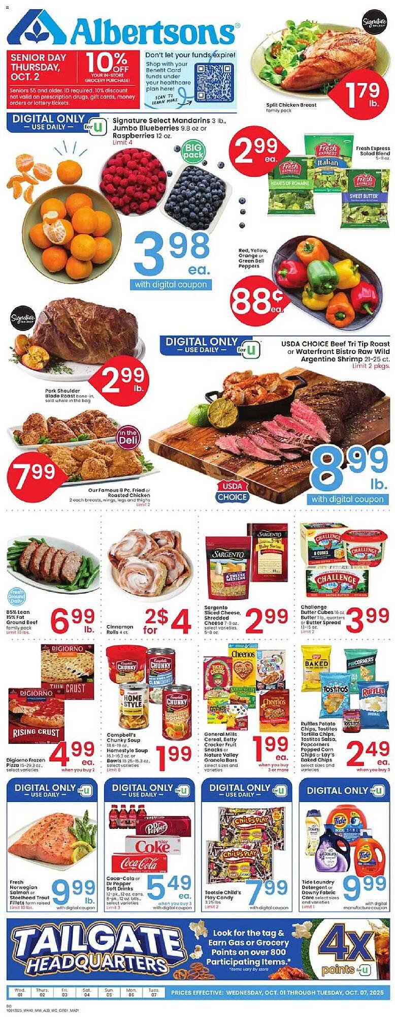 Albertsons weekly ad (2025-10-01 - 2025-10-07) | 1