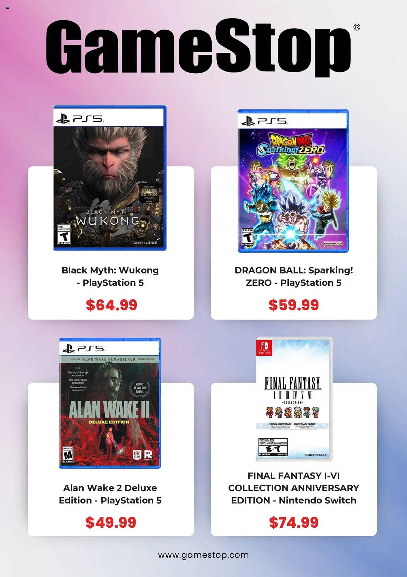 Game Stop weekly ad (2025-09-29 - 2025-10-21) | 3