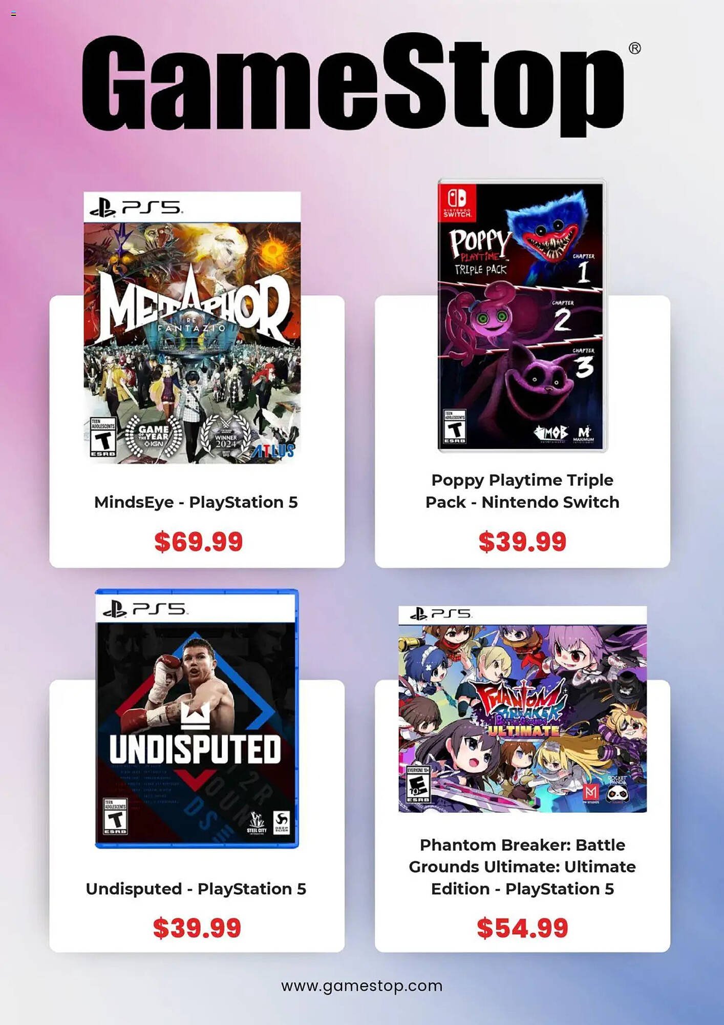 Game Stop weekly ad (2025-09-29 - 2025-10-21) | 5