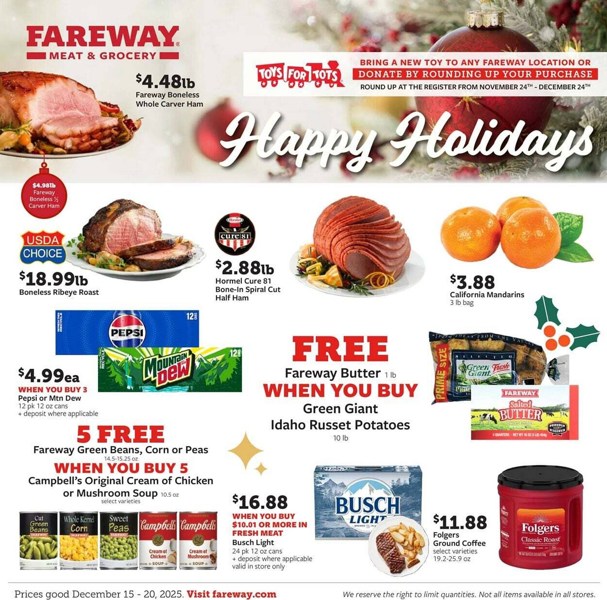 Fareway weekly ad (2025-12-14 - 2025-12-20)