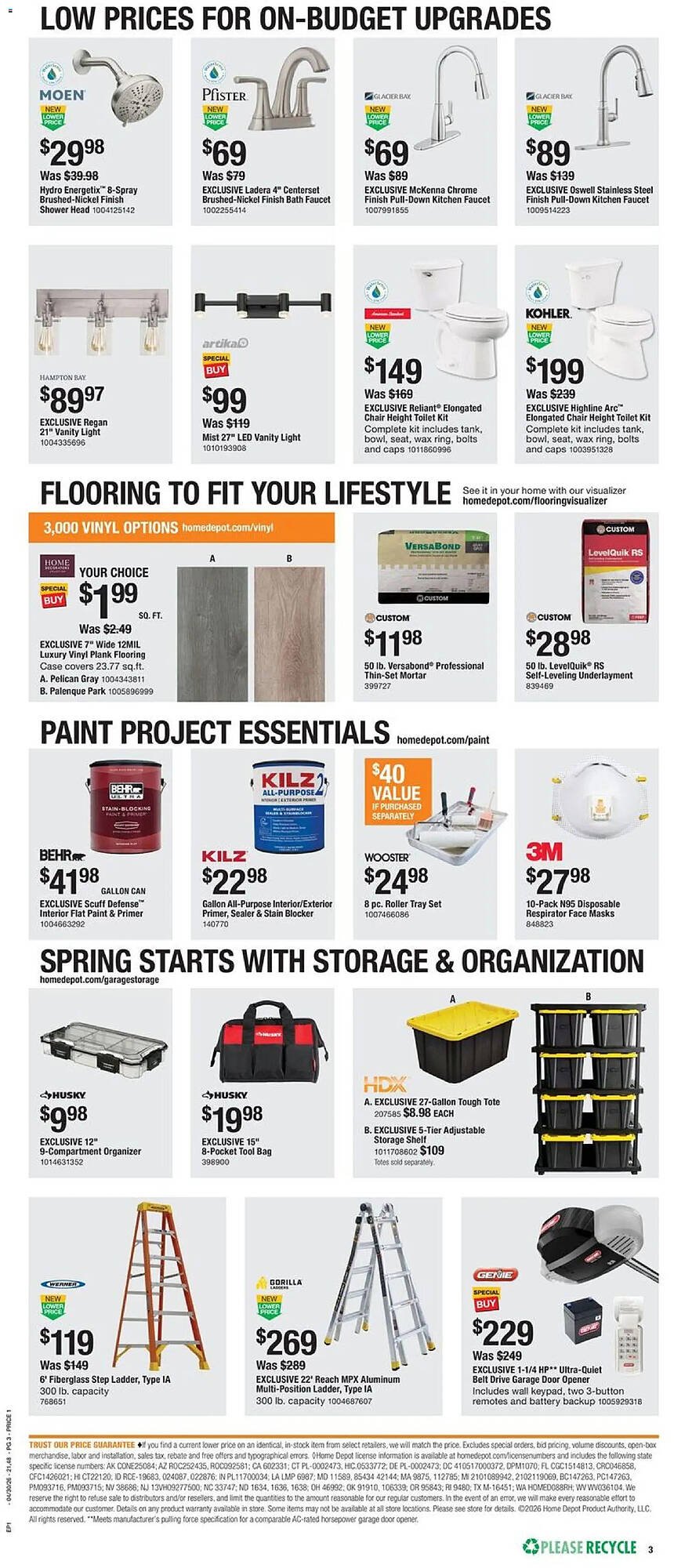 The Home Depot flyer