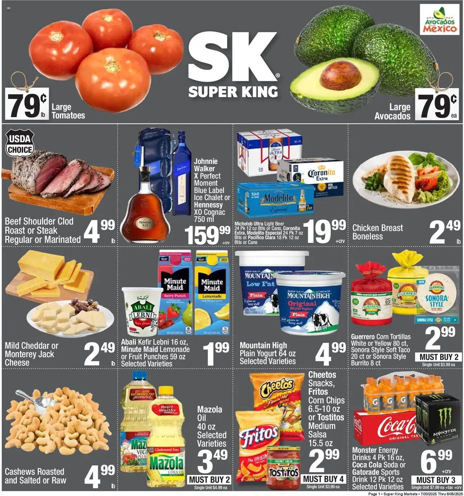 Super King Markets Weekly Ad (2025-07-30 - 2025-08-05) | 1