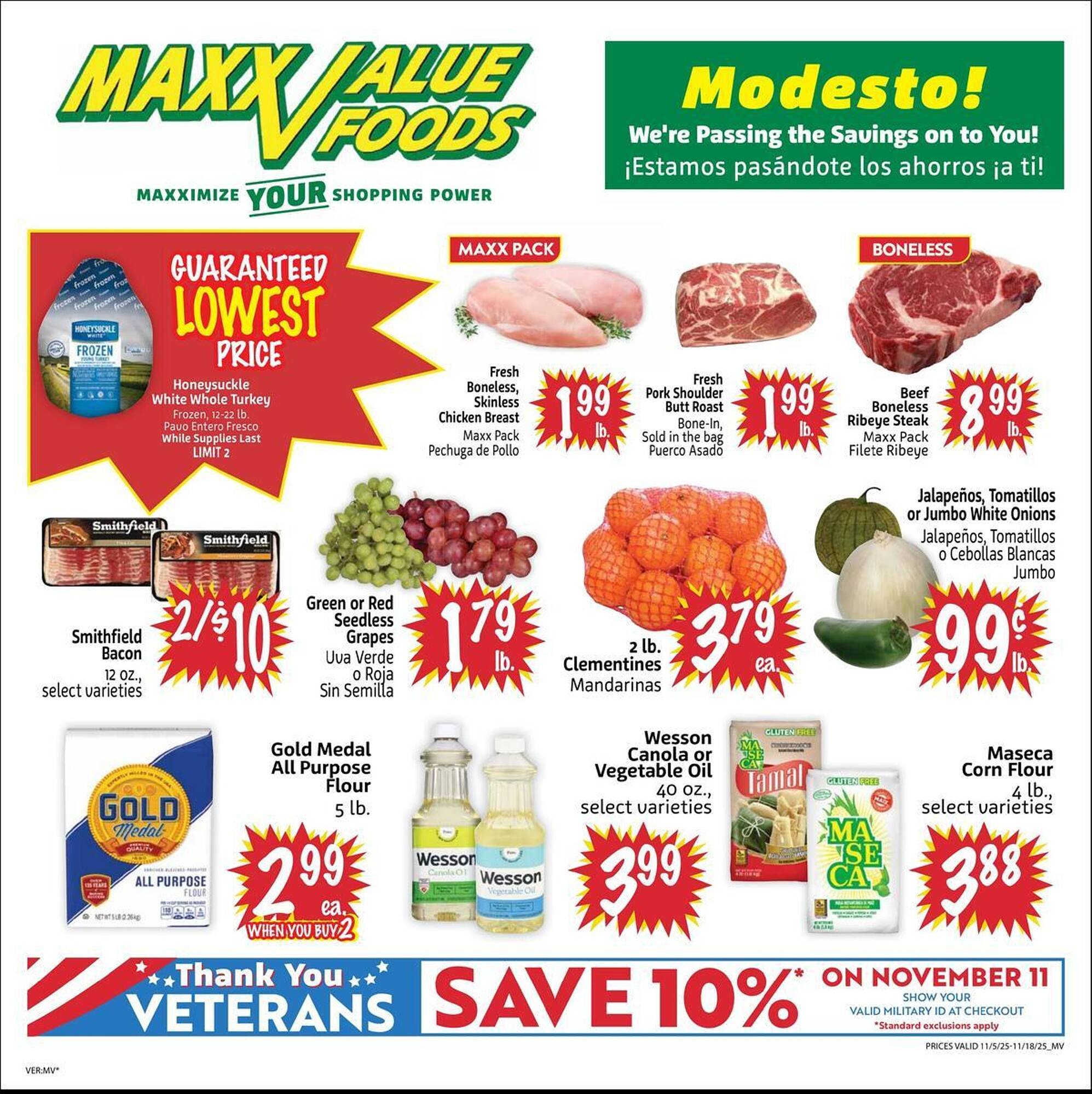 Foodmaxx weekly ad (2025-11-05 - 2025-11-18) | 1