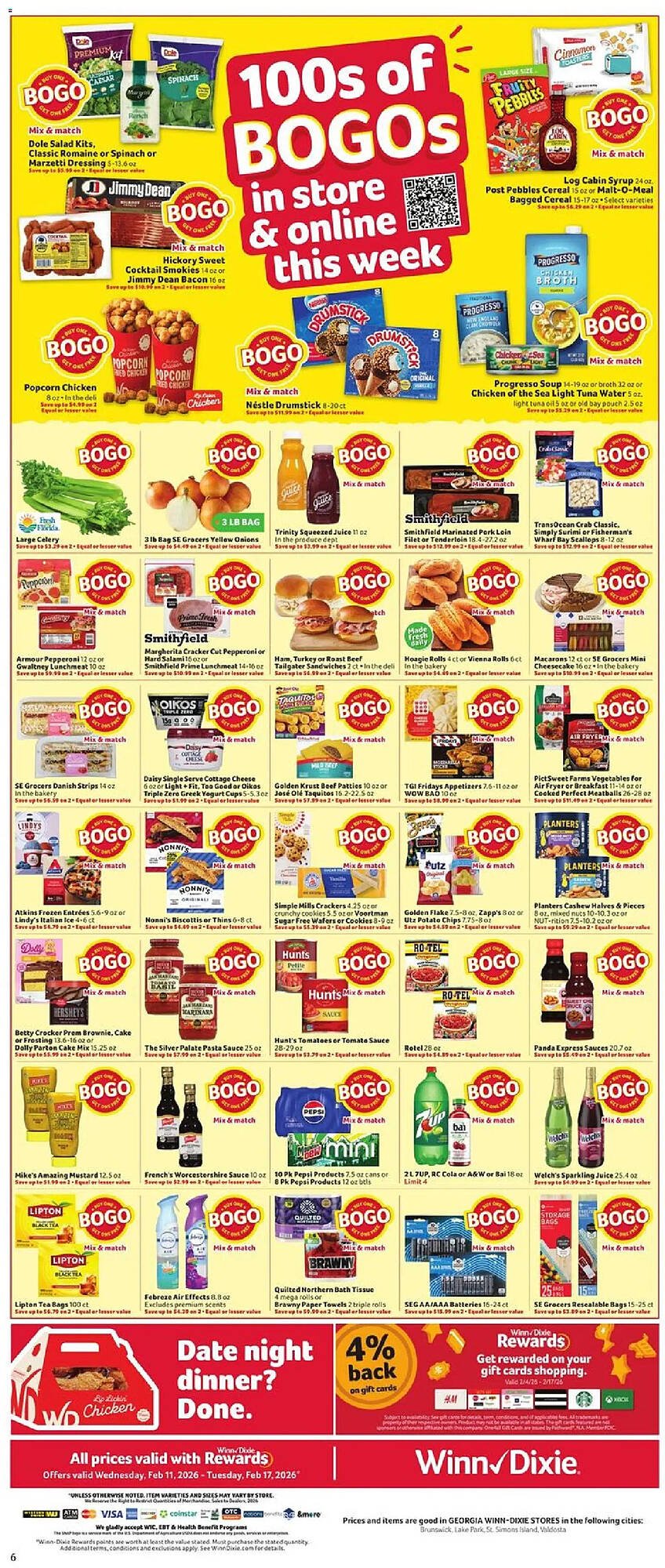 Winn Dixie weekly ad