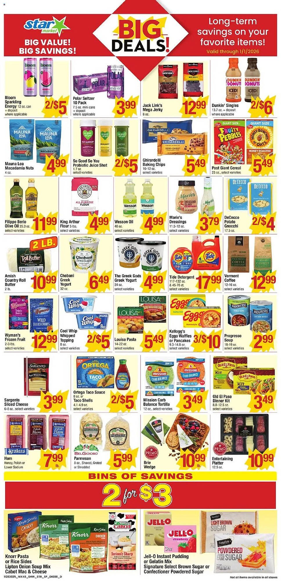 Star Market weekly ad