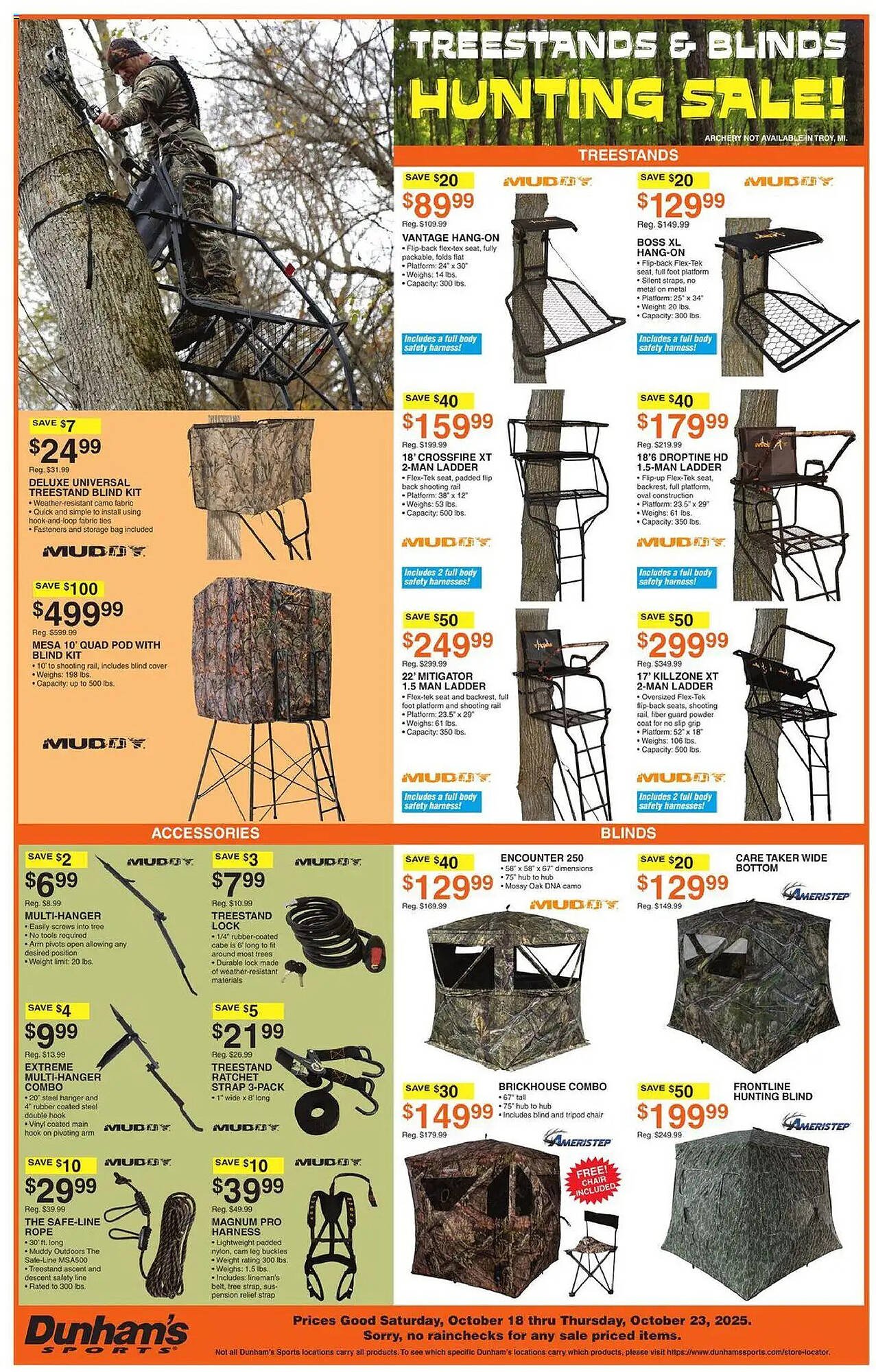 Dunham&#039;s Sports weekly ad (2025-10-18 - 2025-10-24) | 7