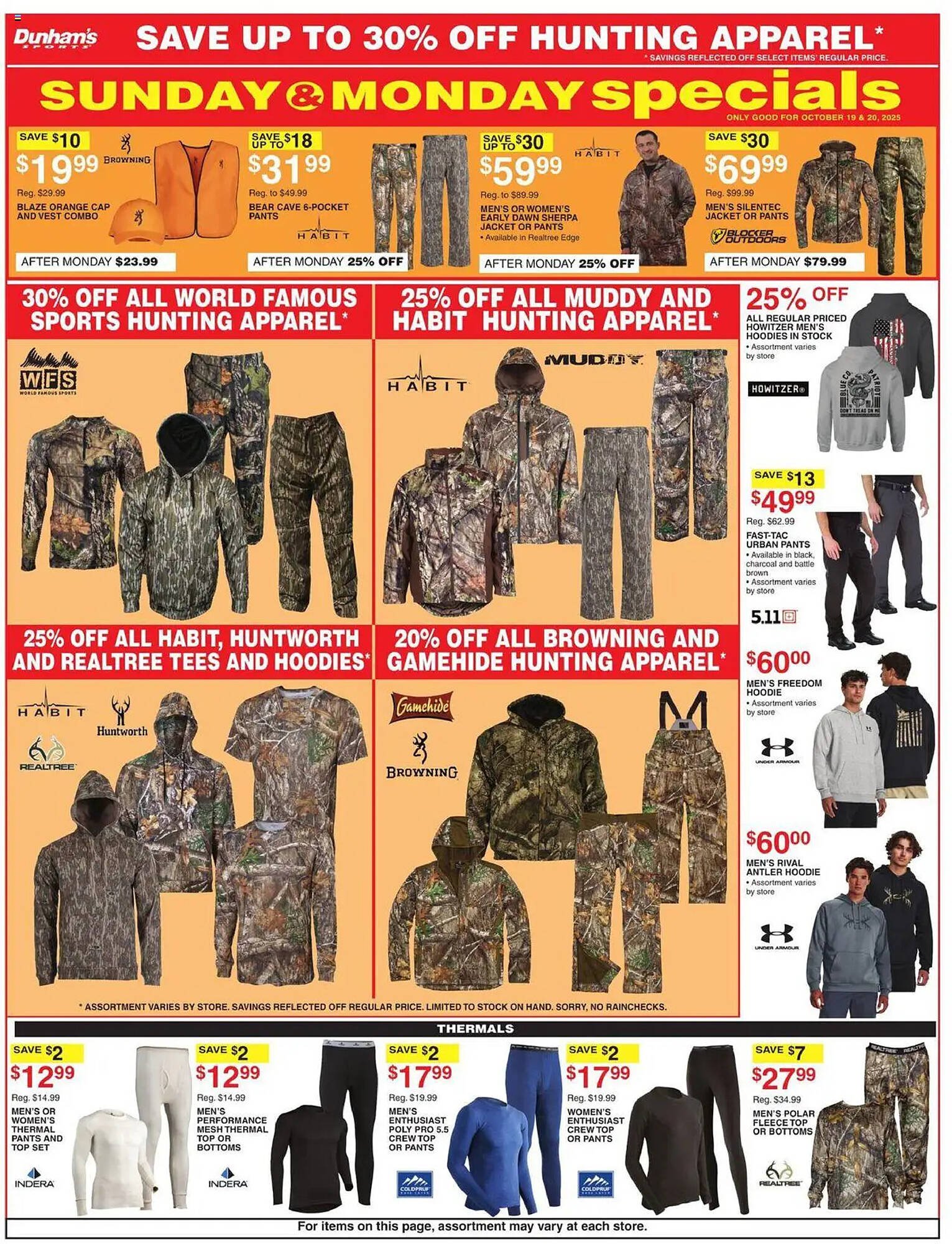 Dunham&#039;s Sports weekly ad (2025-10-18 - 2025-10-24) | 10
