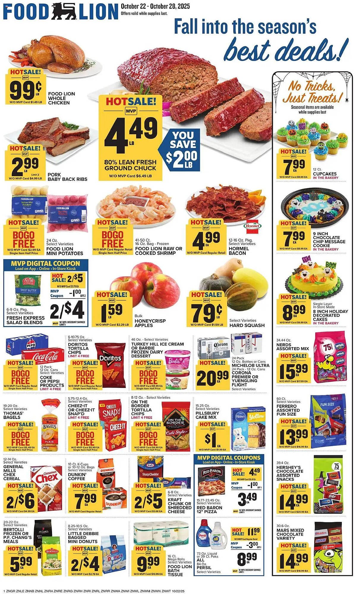 Food Lion weekly ad (2025-10-22 - 2025-10-28) | 1