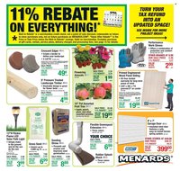 Menards weekly ad