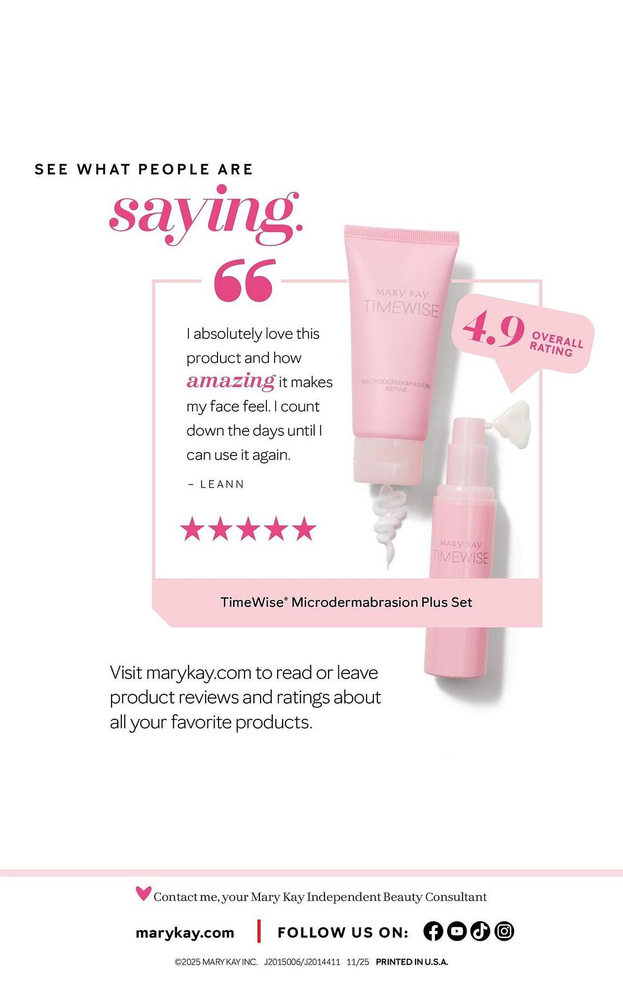 Mary Kay weekly ad