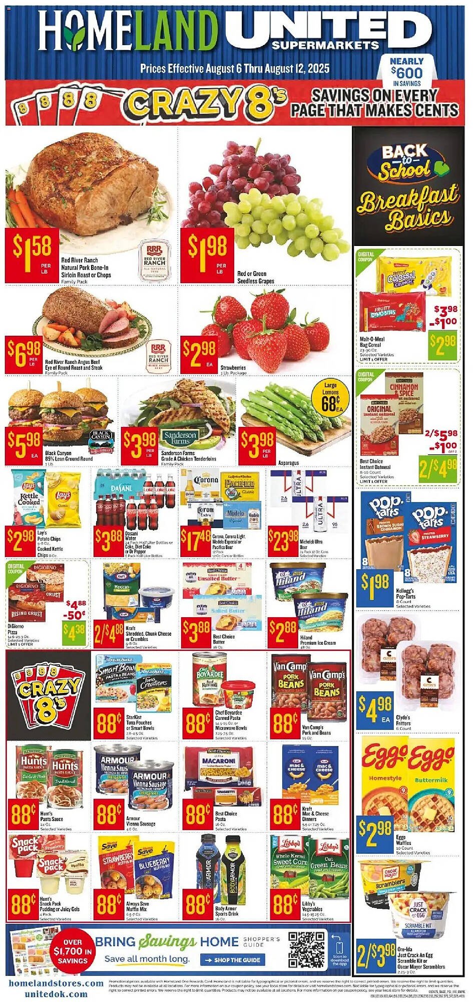 Homeland Market Weekly Ad (2025-08-06 - 2025-08-13) | 1