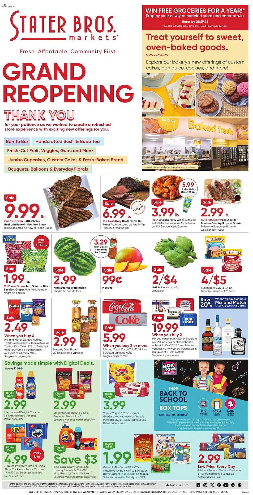 Stater Bros Weekly Ad (2025-07-30 - 2025-08-05) | 1