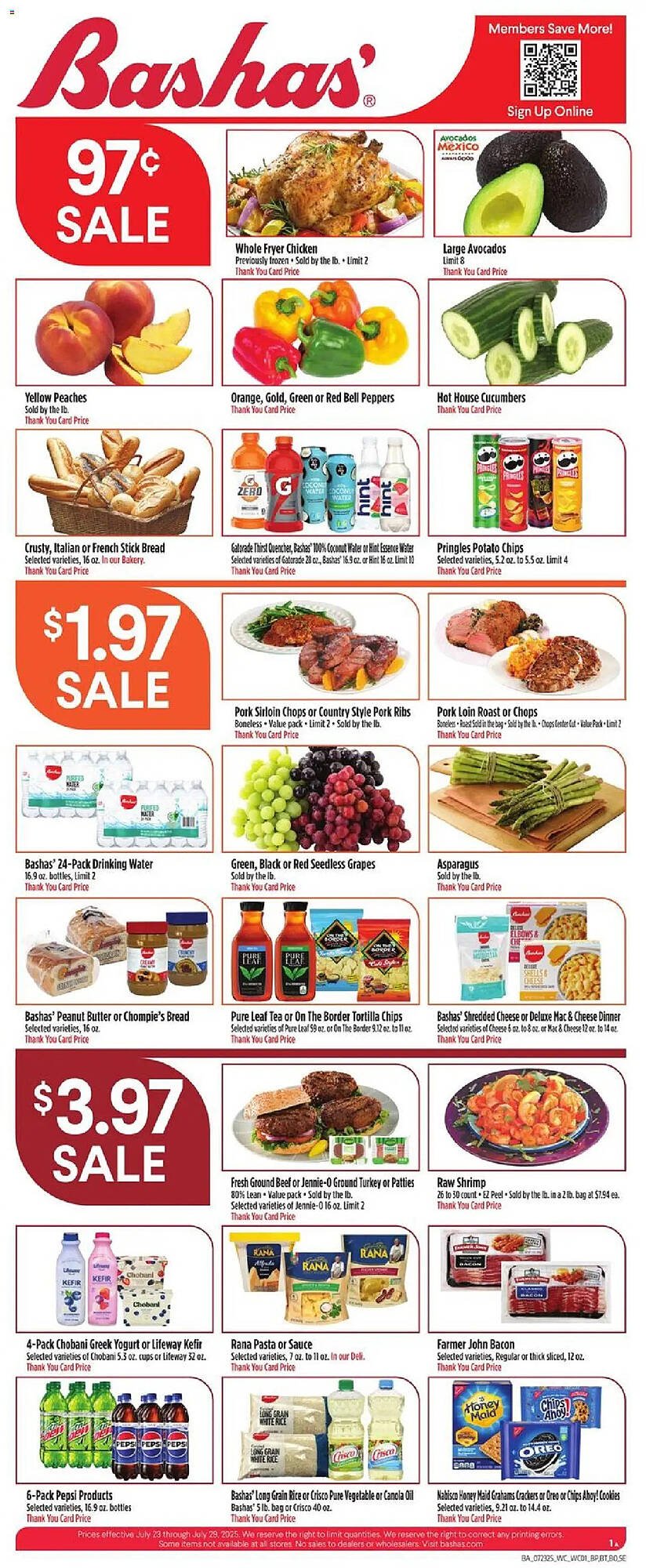 Bashas&#039; Weekly Ad (2025-07-23 - 2025-07-30) | 1