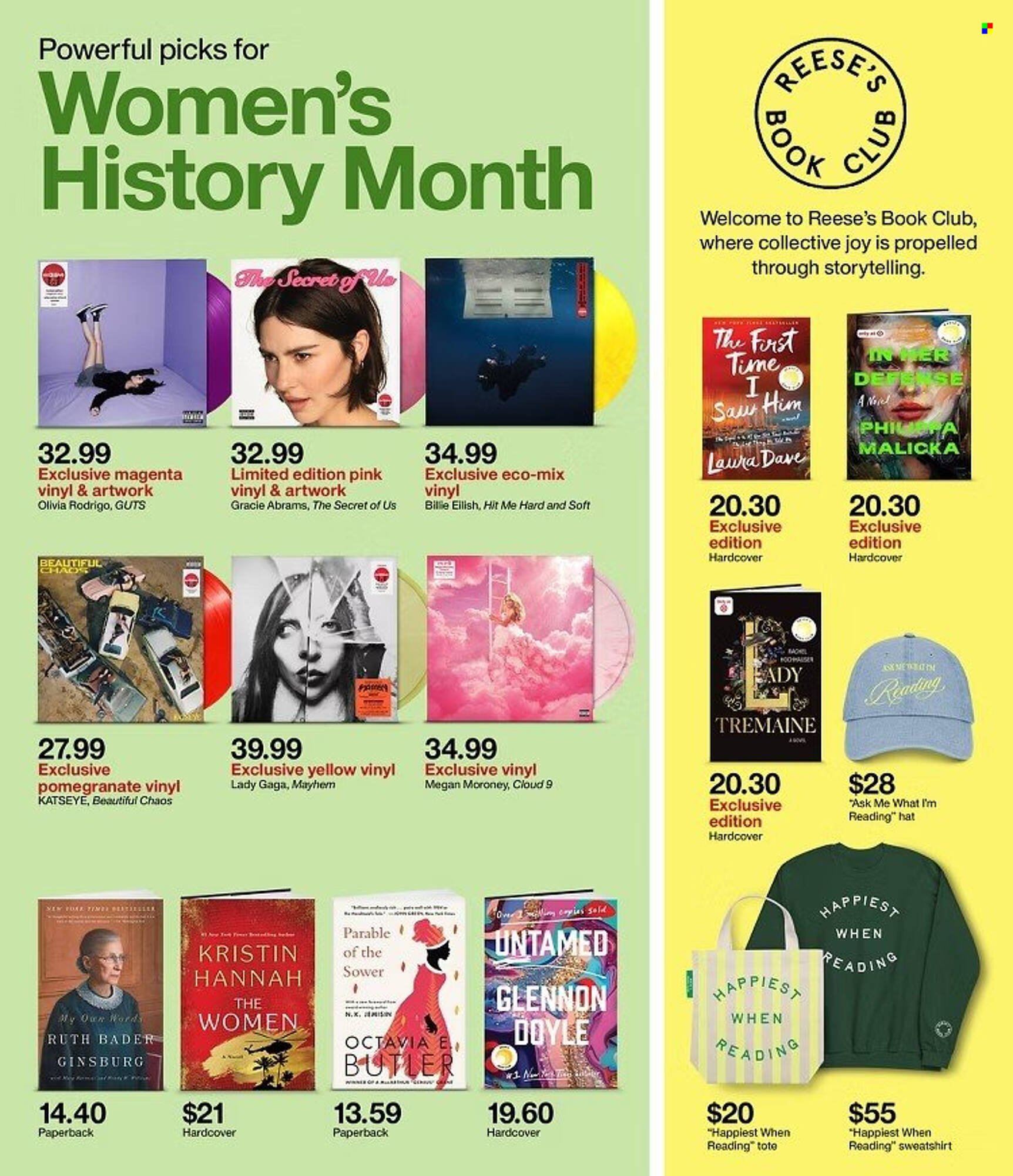 Target weekly ad