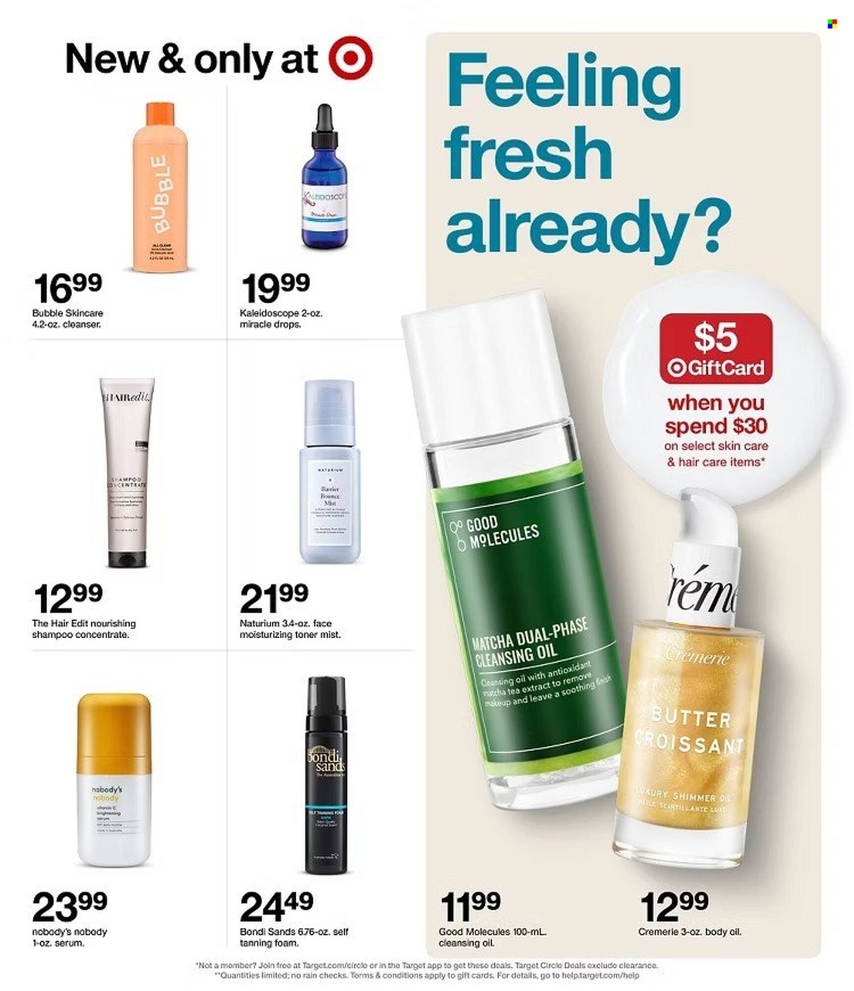 Target weekly ad