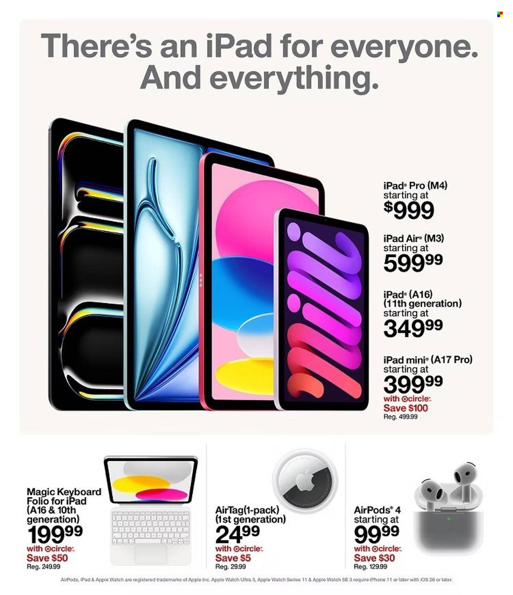 Target weekly ad