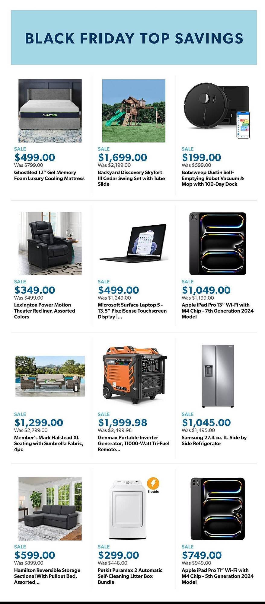 Sam&#039;s Club weekly ad