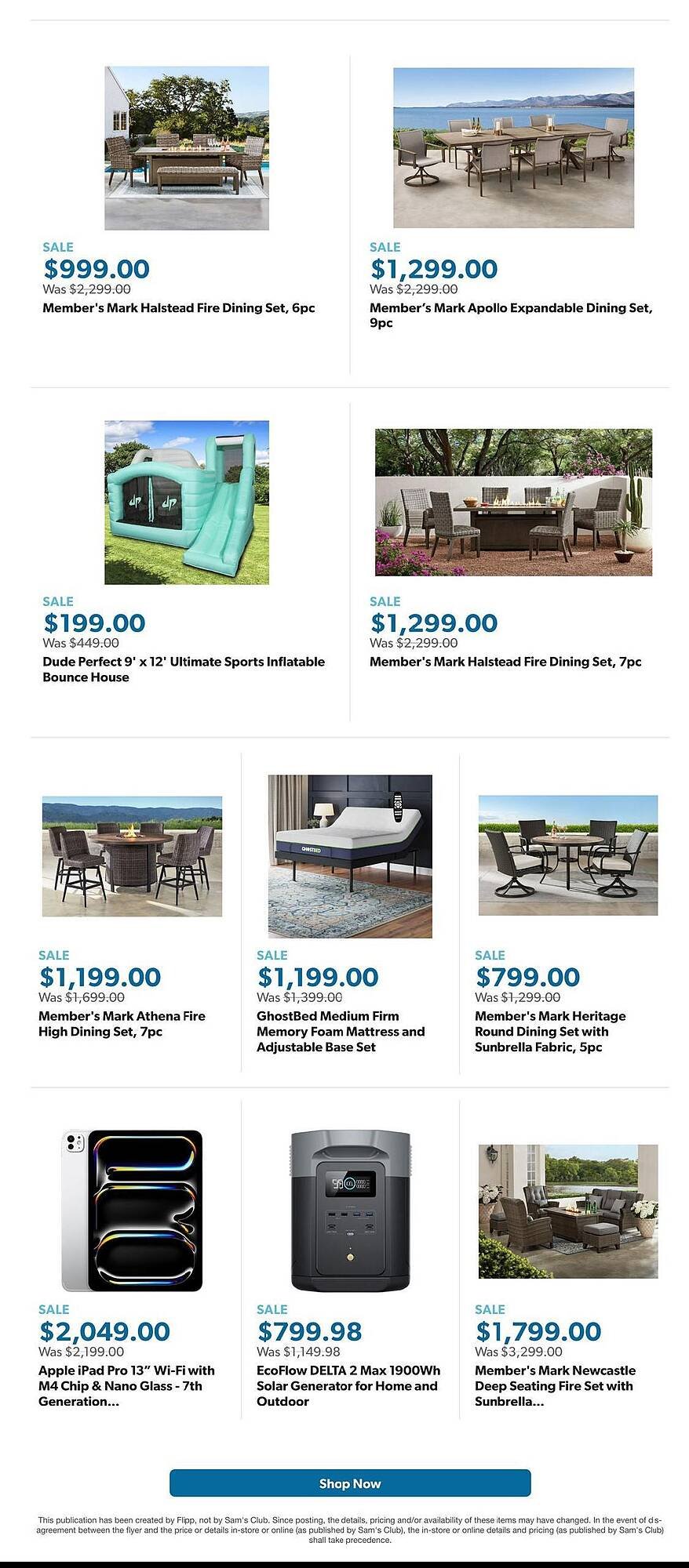 Sam&#039;s Club weekly ad