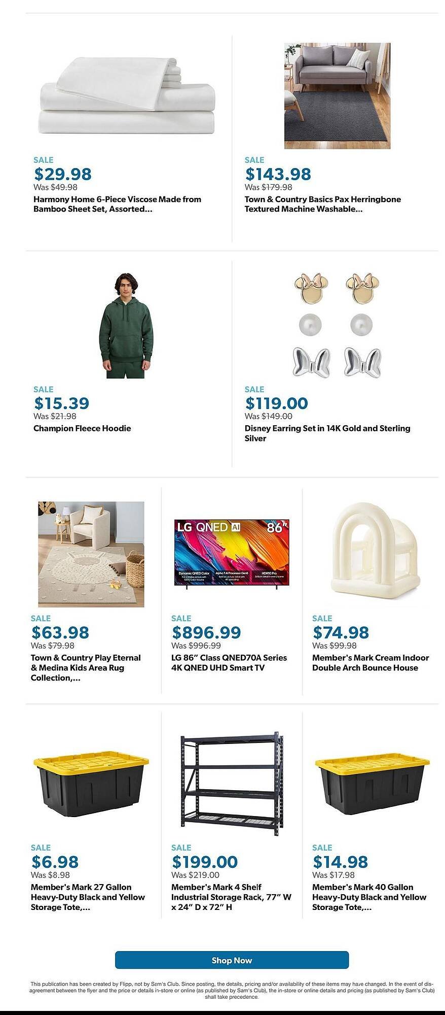 Sam&#039;s Club weekly ad