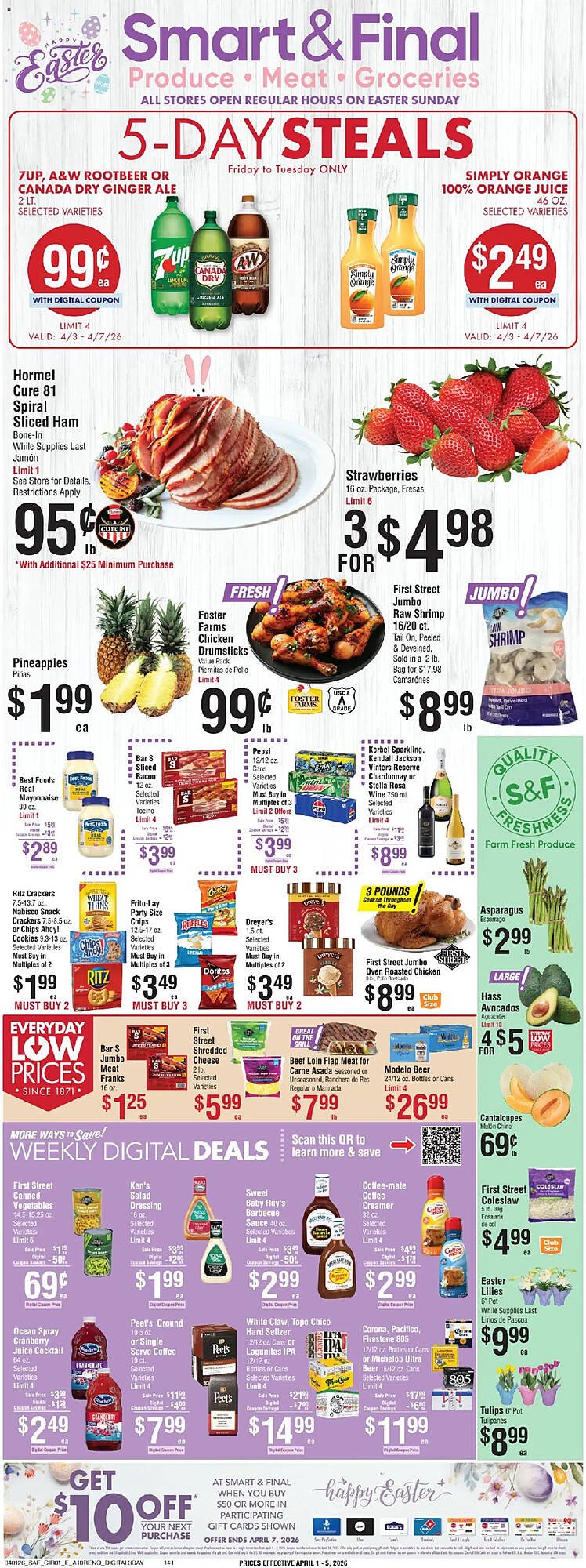 Smart &amp; Final weekly ad