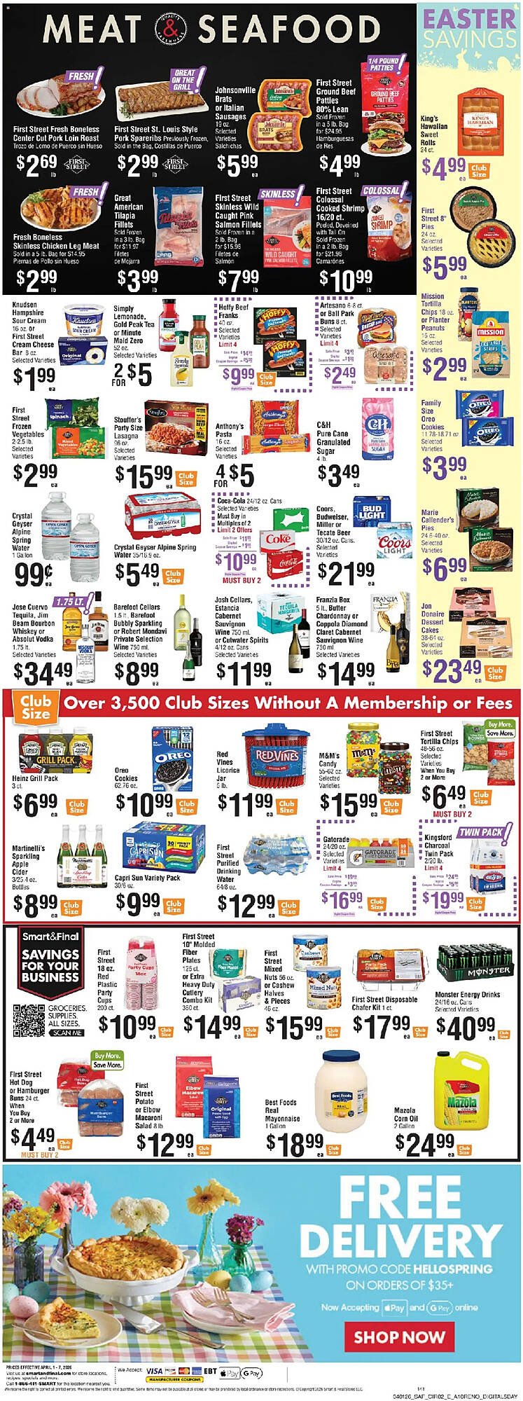 Smart &amp; Final weekly ad