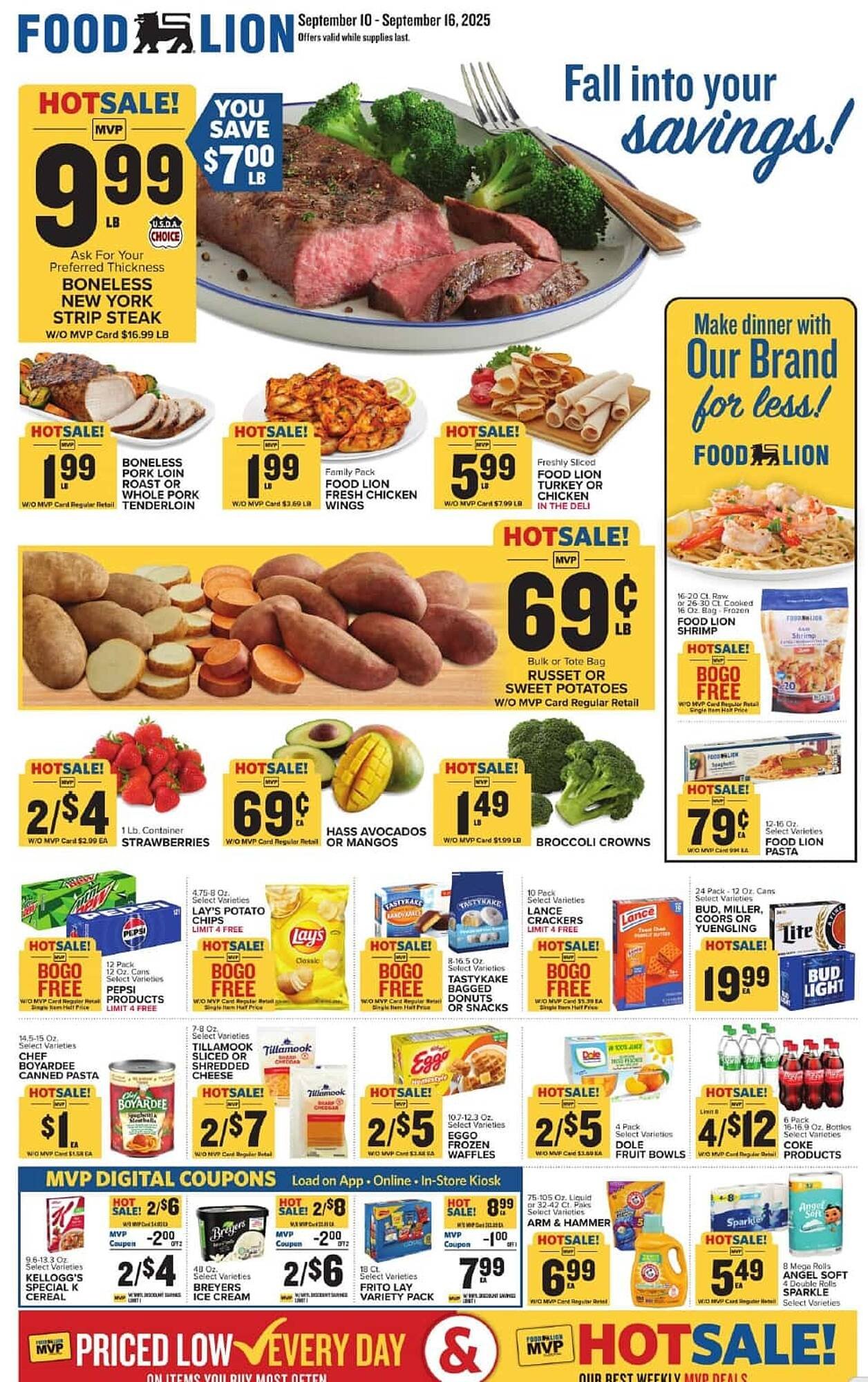 Food Lion weekly ad (2025-09-10 - 2025-09-16) | 1