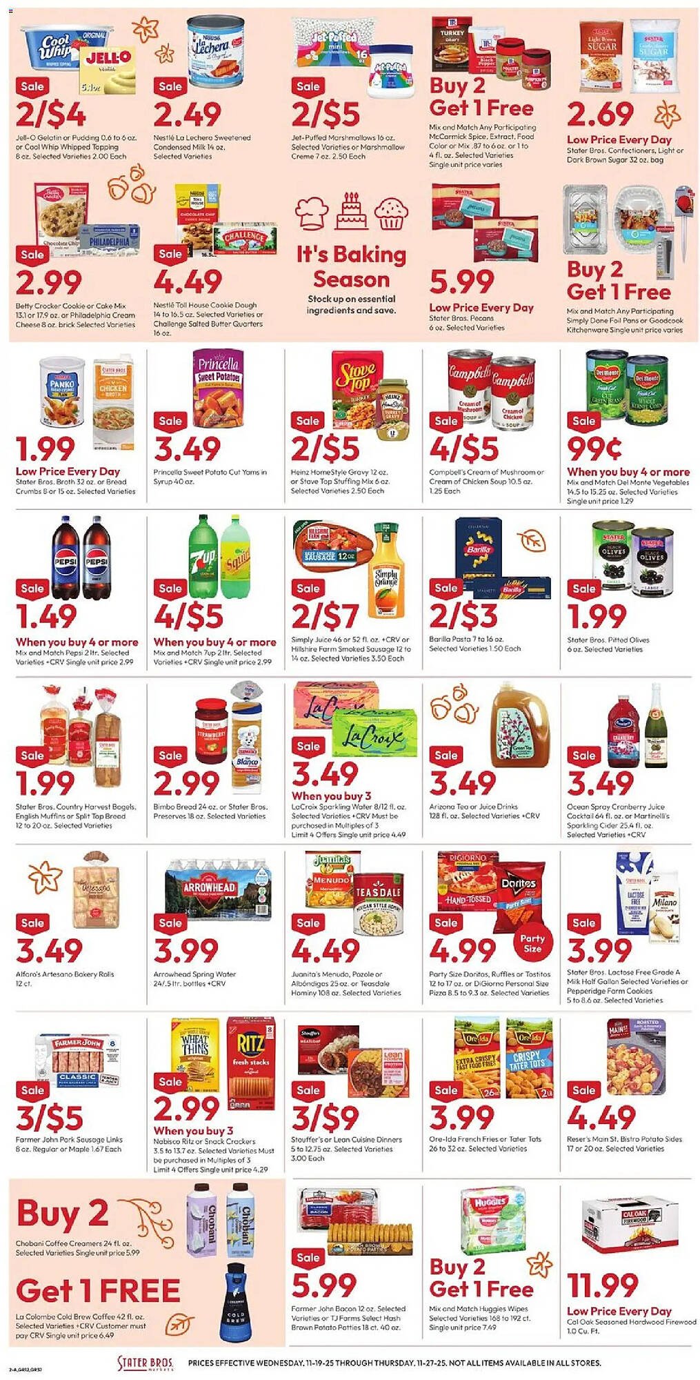Stater Bros weekly ad