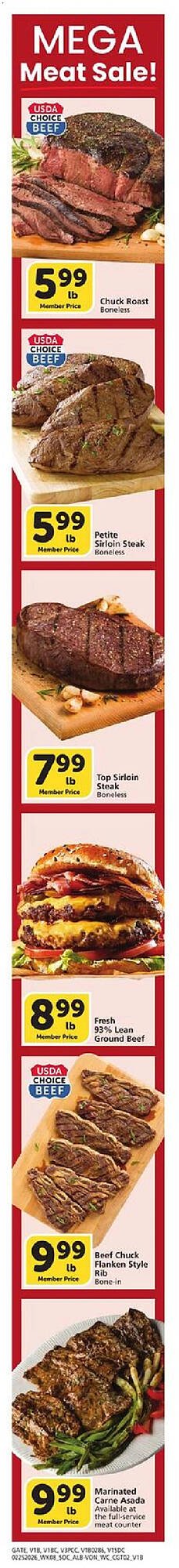 Vons weekly ad