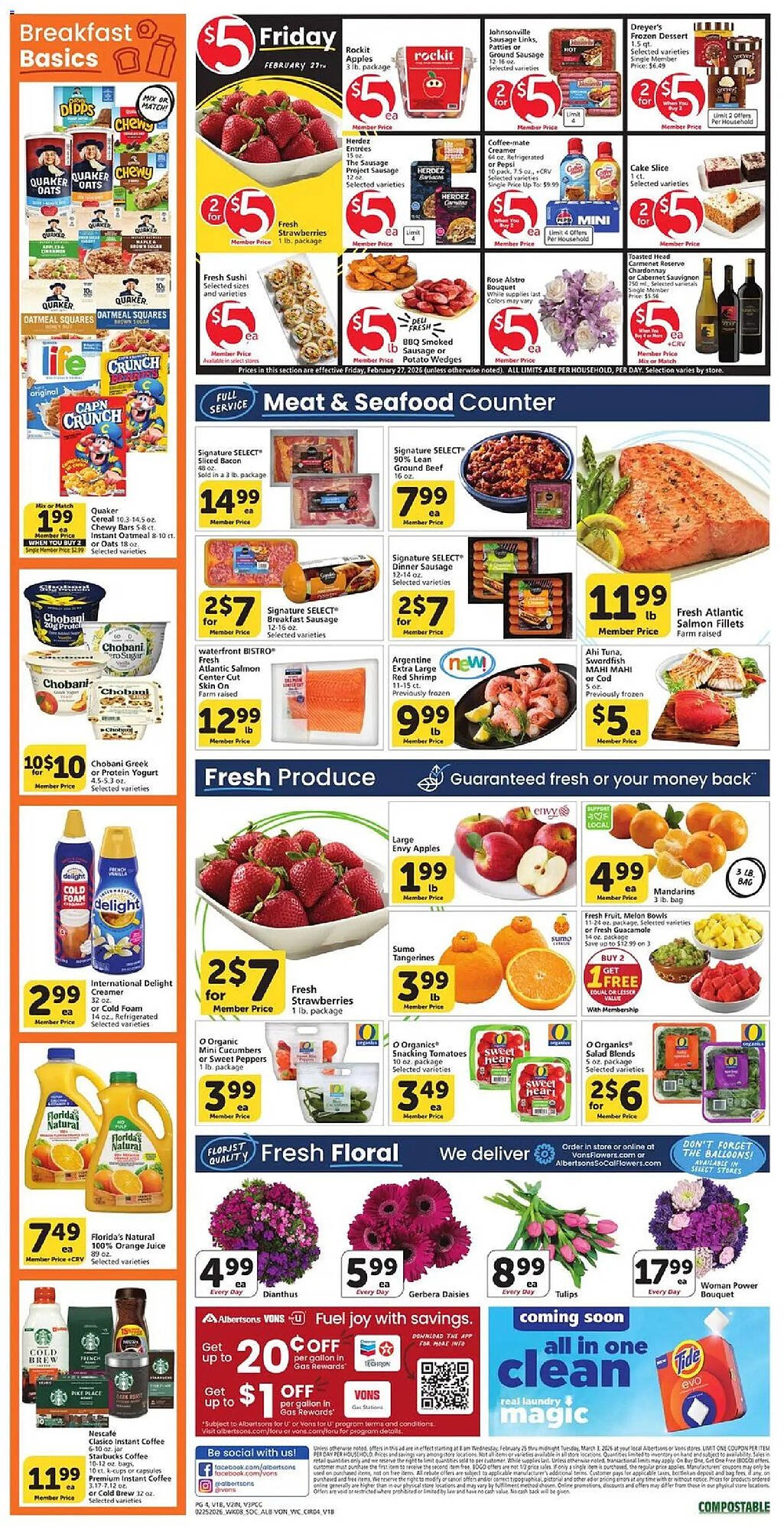 Vons weekly ad