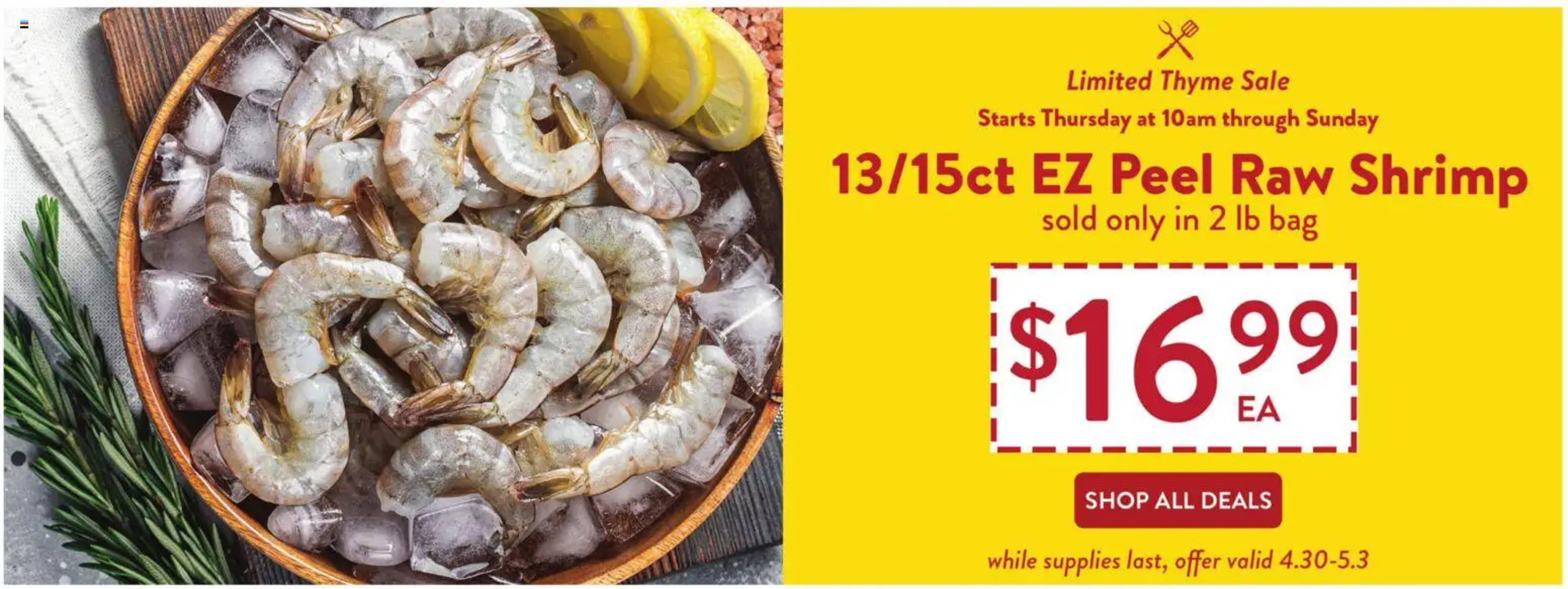 Fresh Thyme weekly ad