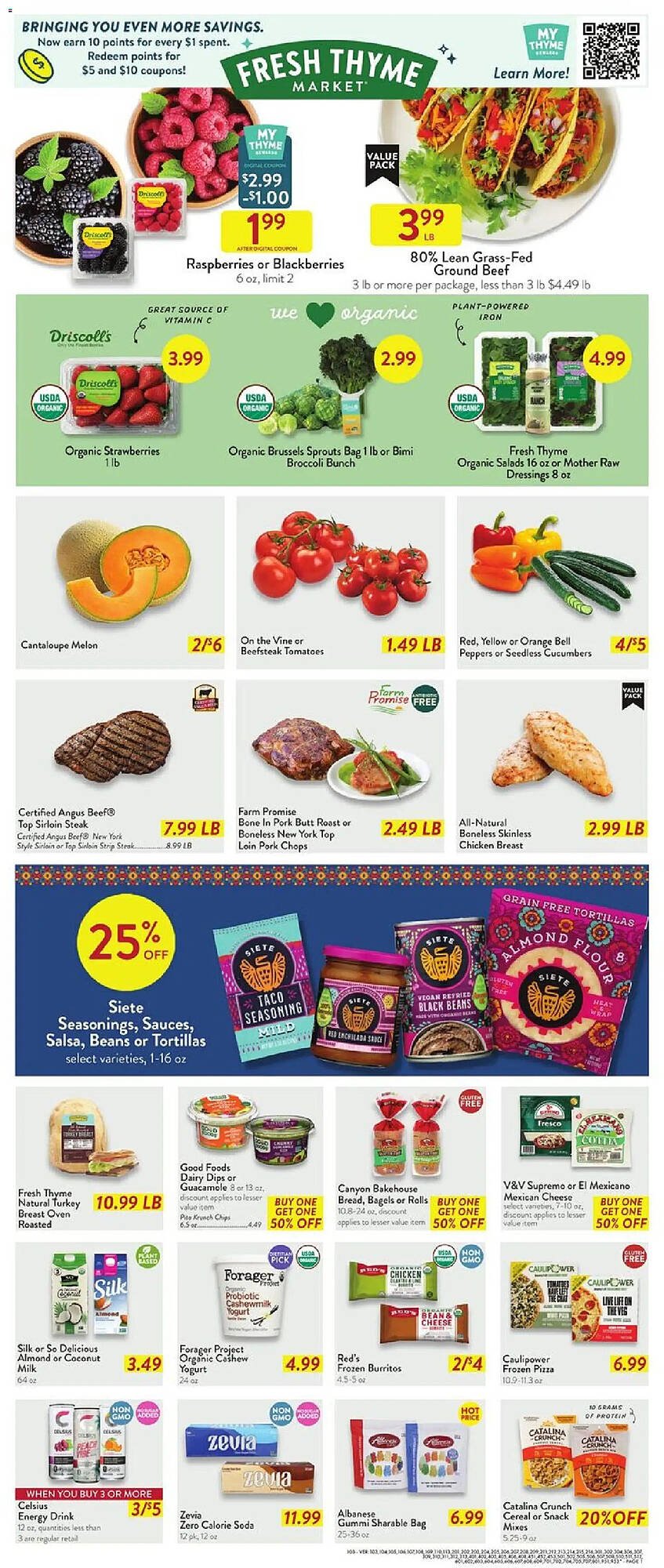 Fresh Thyme weekly ad