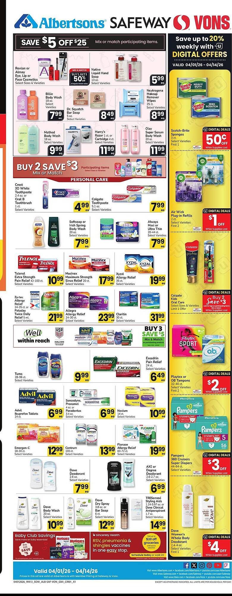 Safeway weekly ad