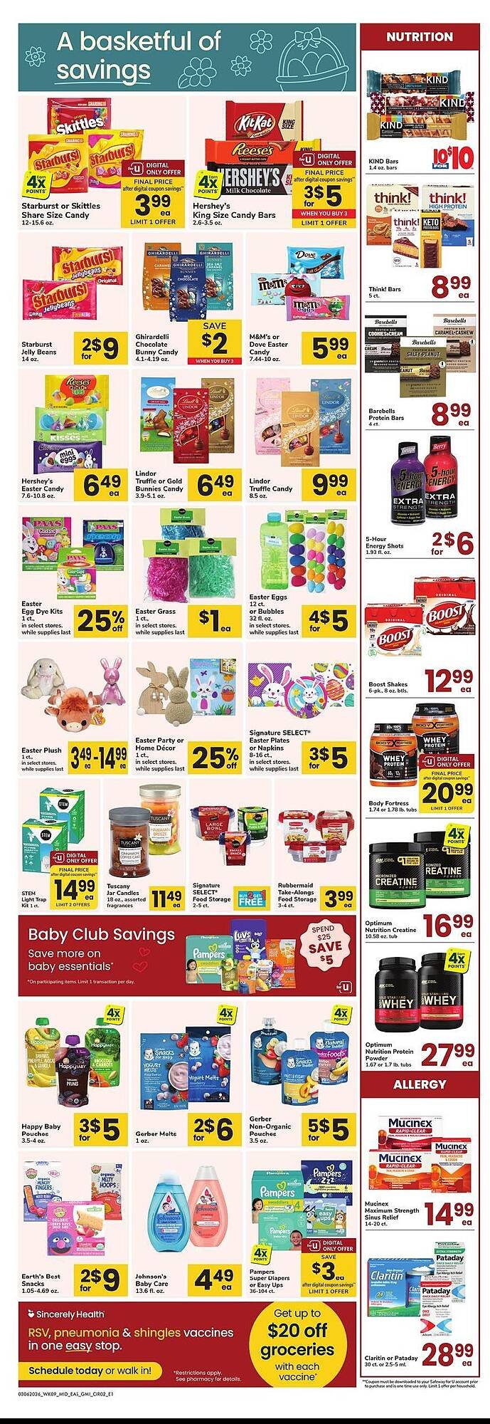 Safeway weekly ad