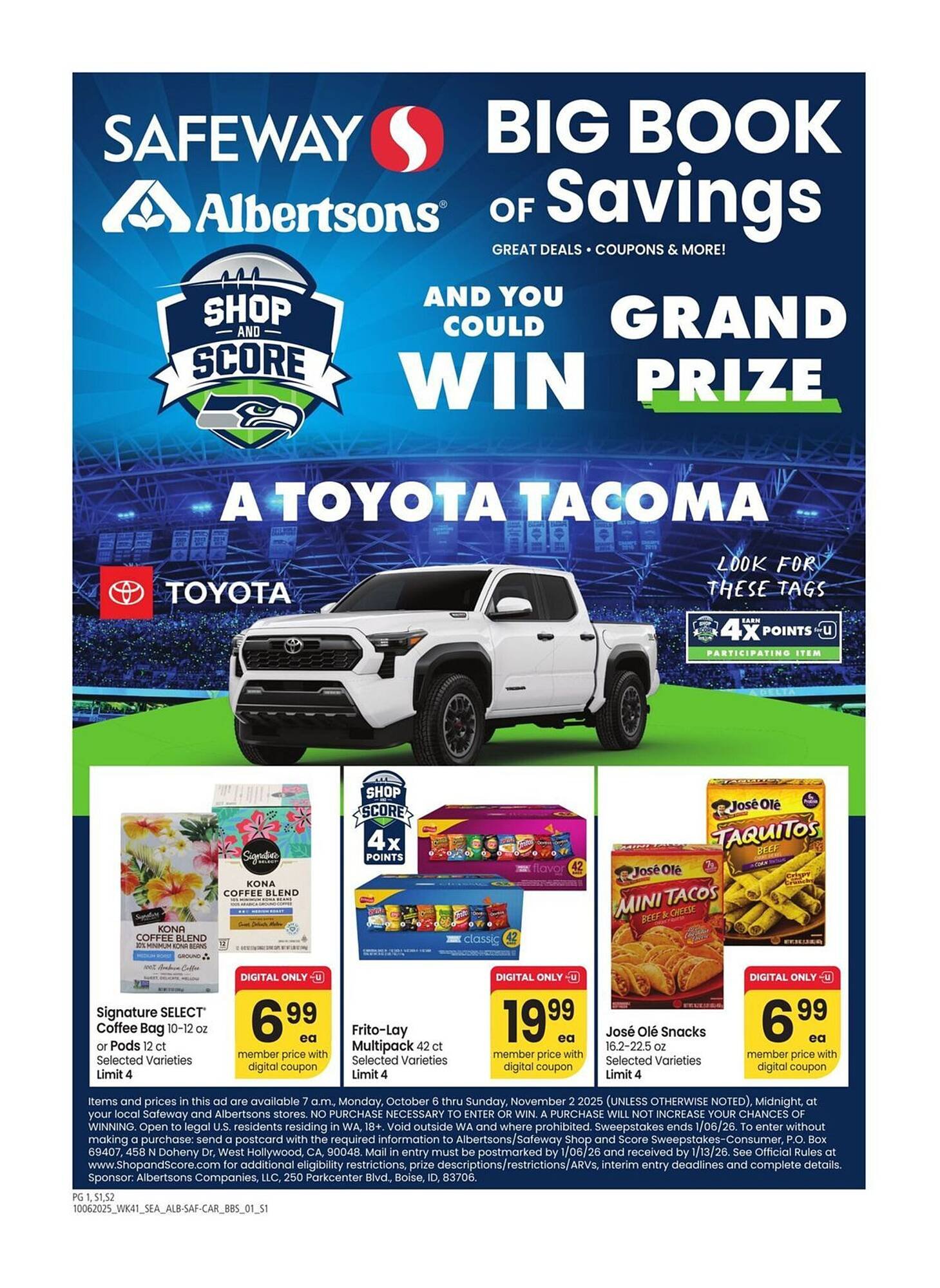 Albertsons weekly ad (2025-10-06 - 2025-11-02) | 1