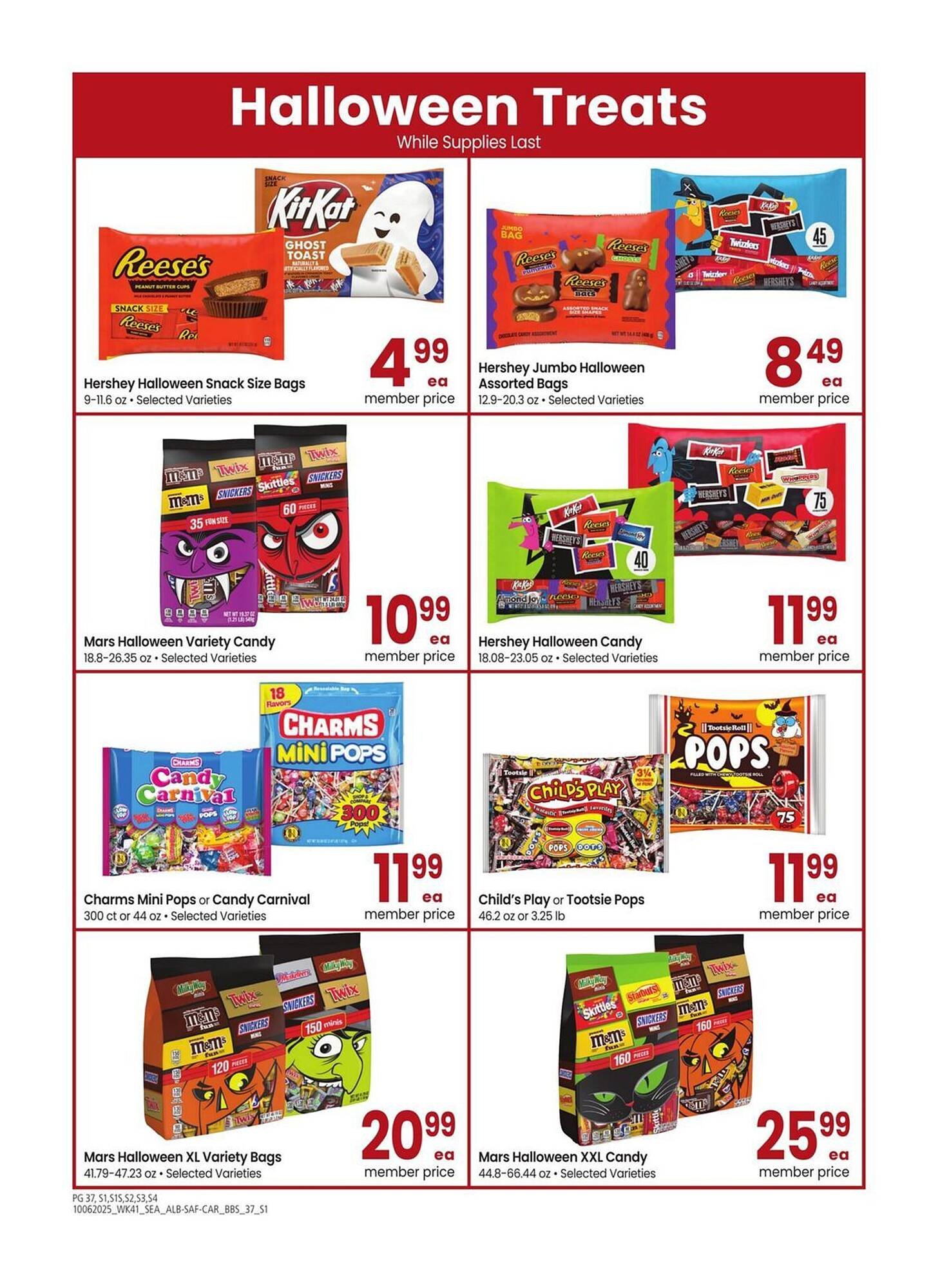 Albertsons weekly ad (2025-10-06 - 2025-11-02) | 37