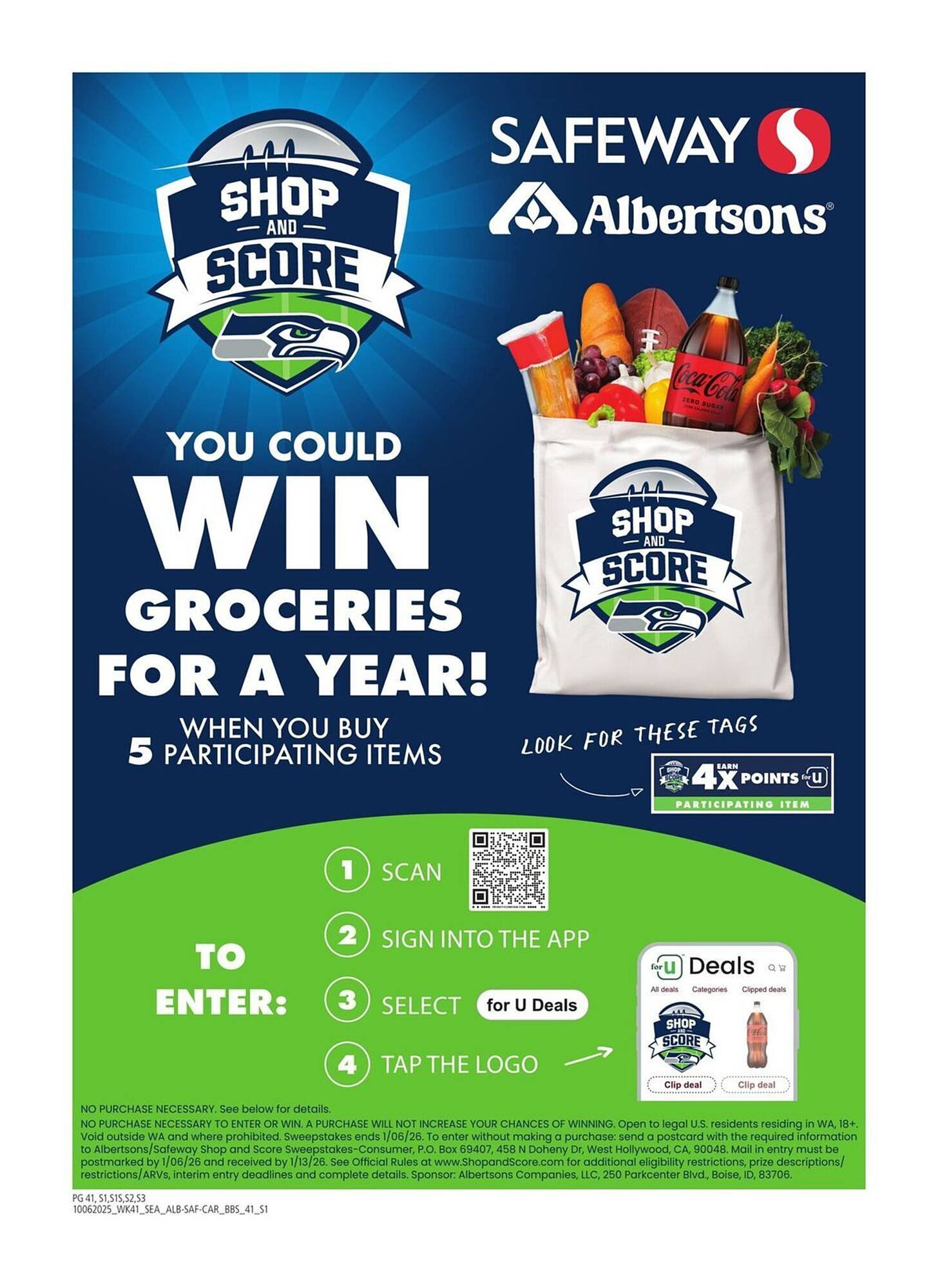Albertsons weekly ad (2025-10-06 - 2025-11-02) | 41
