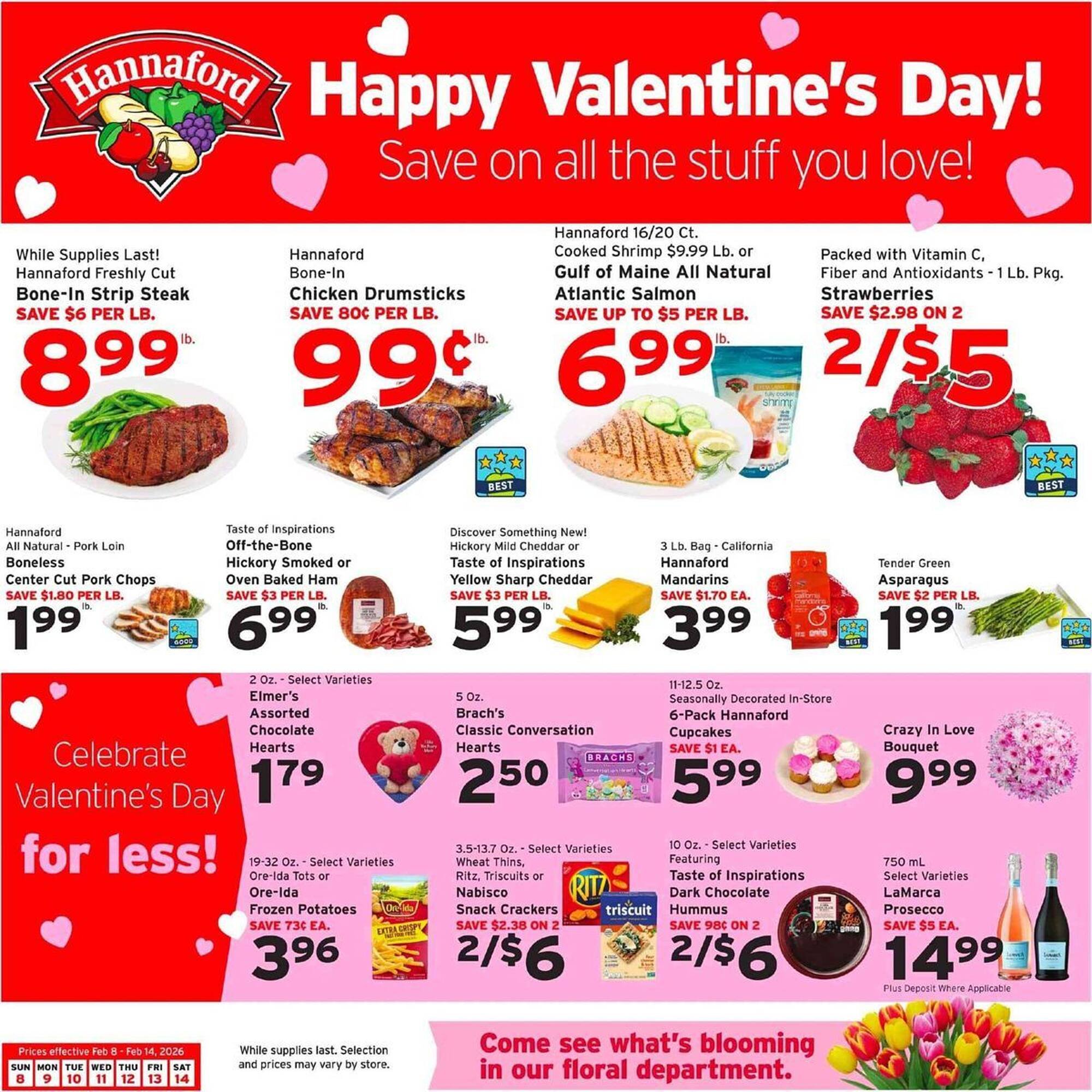 Hannaford flyer