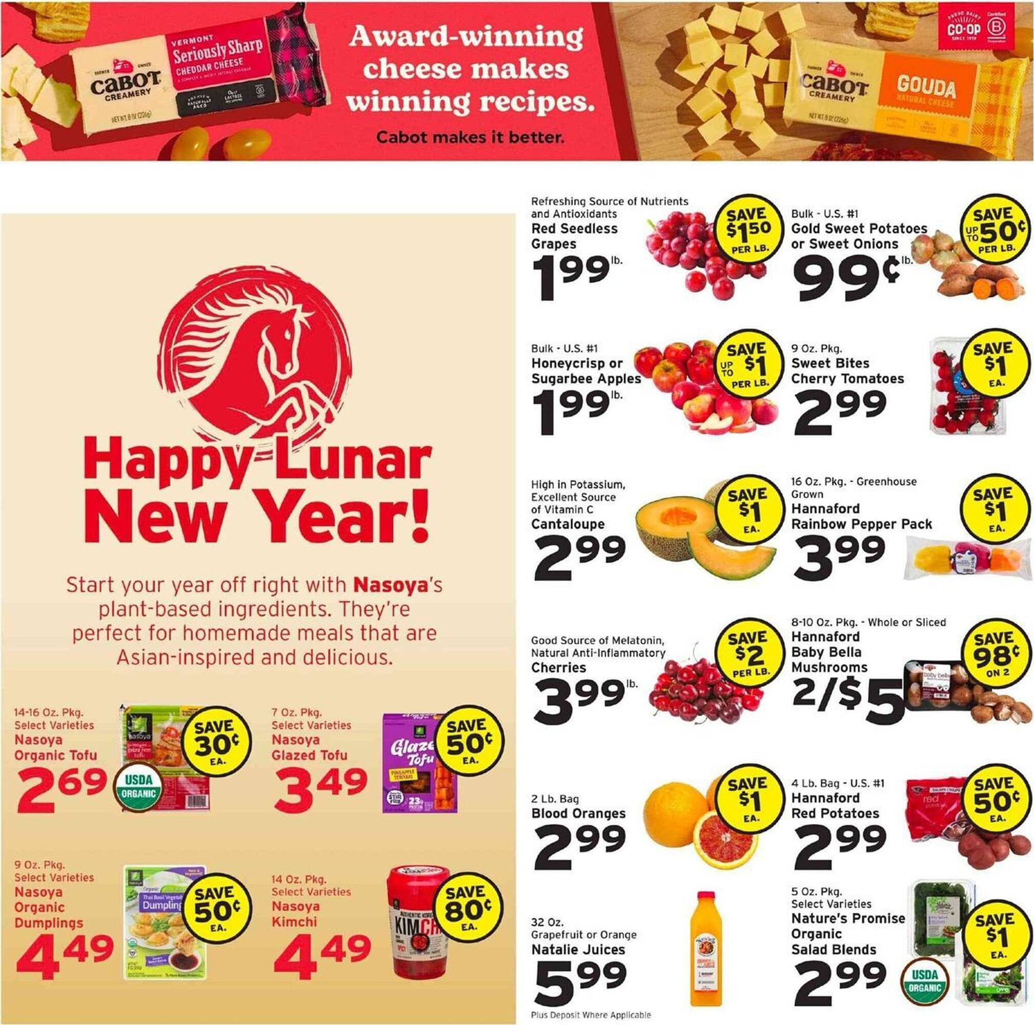 Hannaford flyer