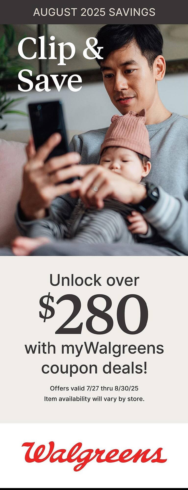 Walgreens Weekly Ad (2025-07-27 - 2025-08-30) | 1