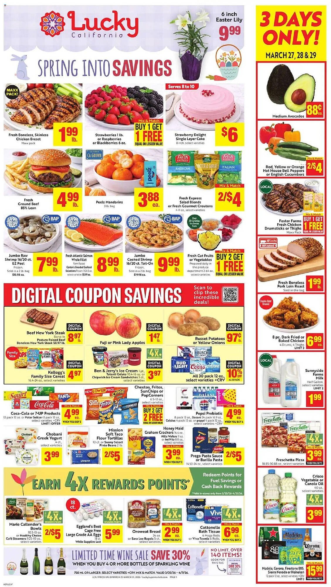 Lucky Supermarkets weekly ad