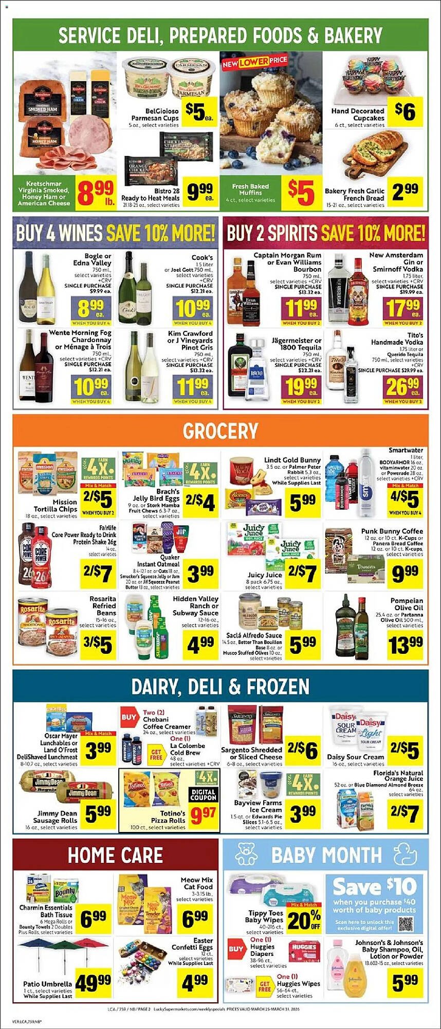 Lucky Supermarkets weekly ad