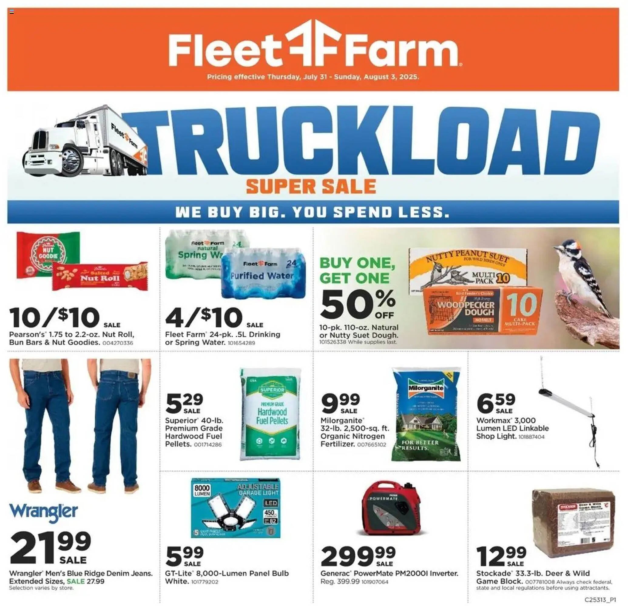 Mills Fleet Farm Weekly Ad (2025-07-31 - 2025-08-04) | 1
