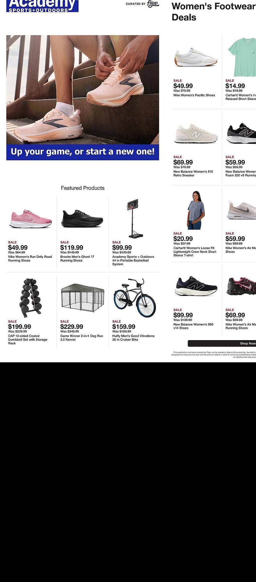 Academy weekly ad