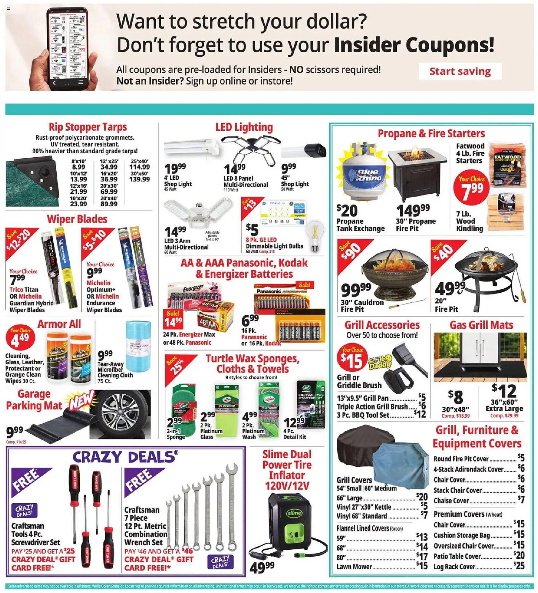 Ocean State Job Lot flyer