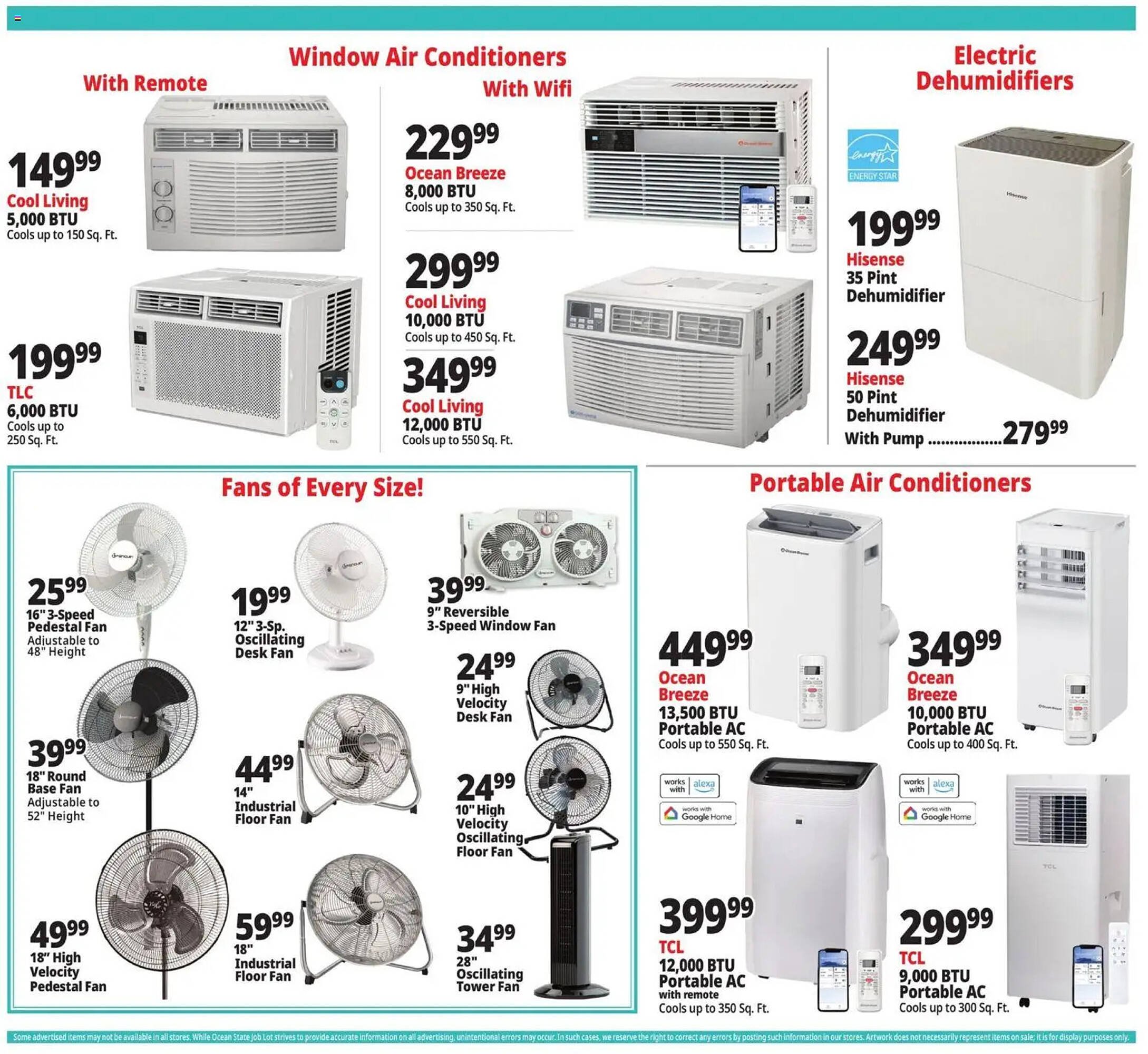 Ocean State Job Lot flyer