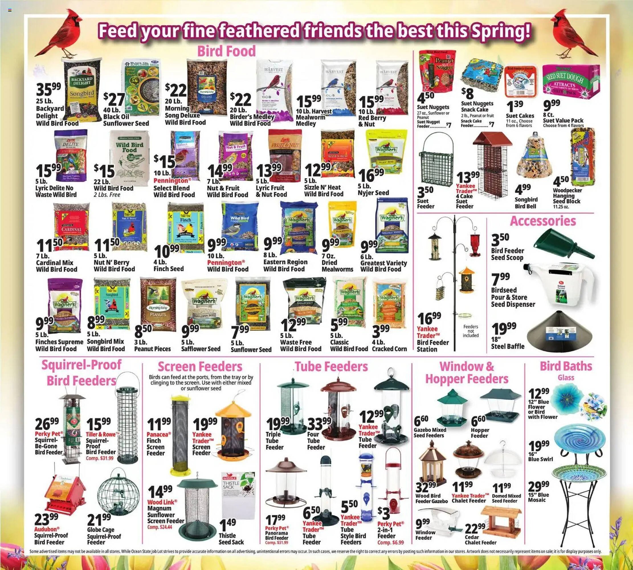 Ocean State Job Lot flyer