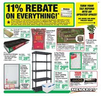 Menards weekly ad