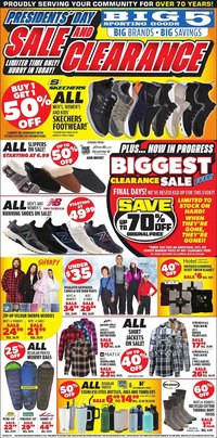 Big 5 weekly ad