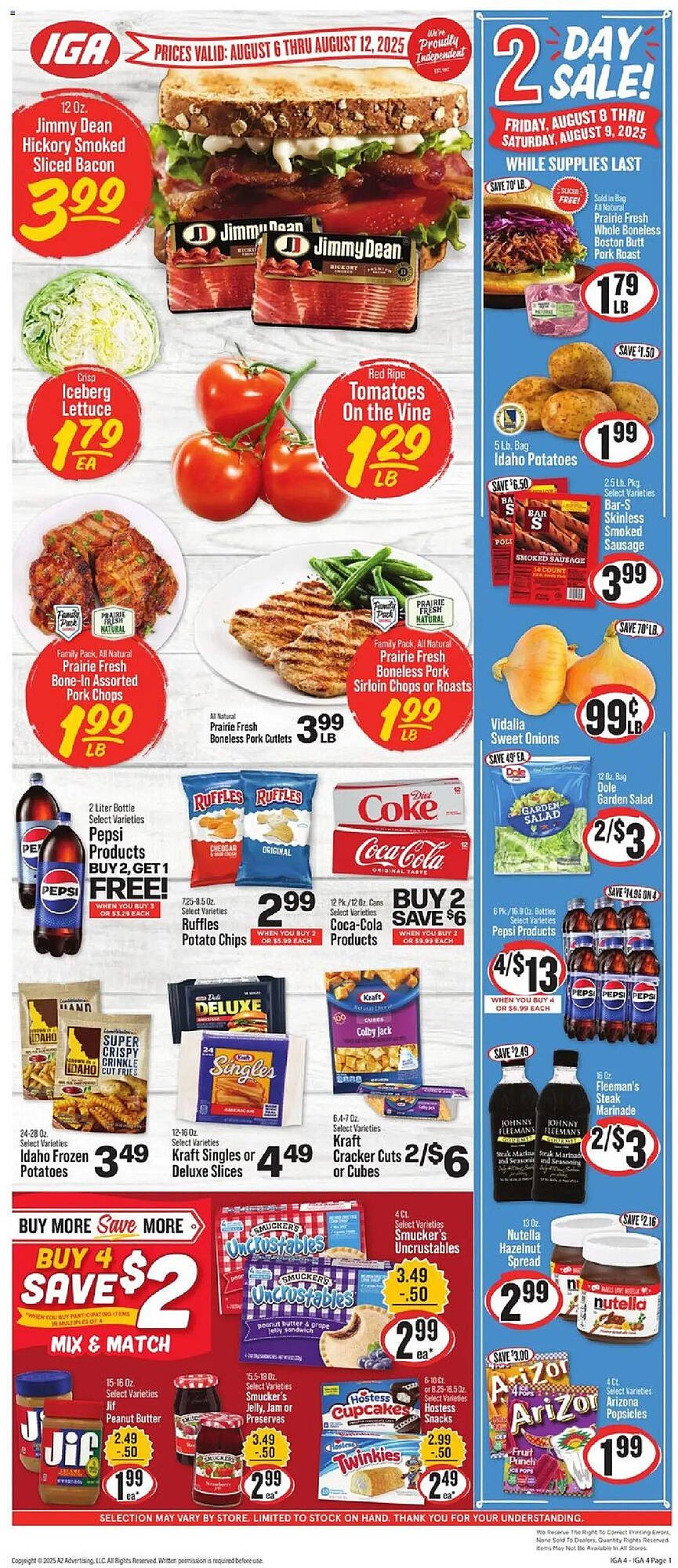 IGA Weekly Ad (2025-08-06 - 2025-08-12) | 1